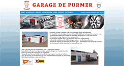 Desktop Screenshot of garagedepurmer.nl